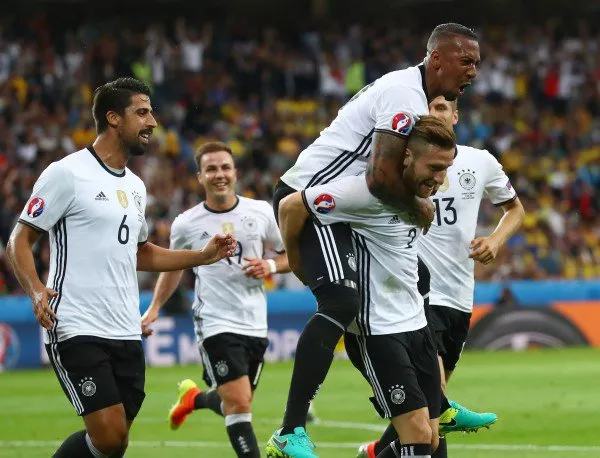 Германия се класира спокойно напред към осминафиналите на Евро 2016