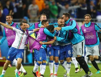 Италия е вторият осминафиналист на Евро 2016