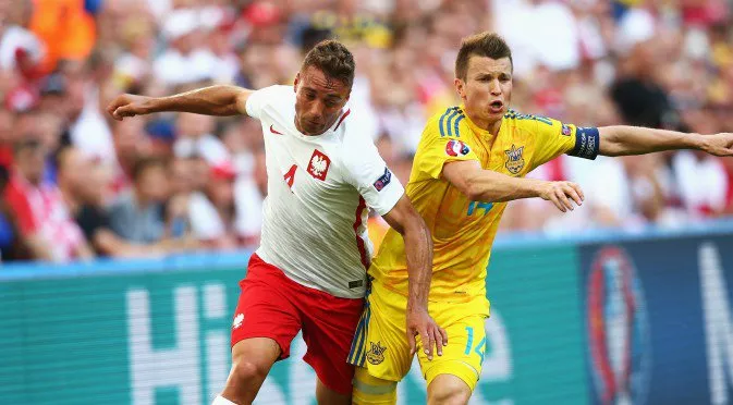 Полша постигна минимална победа над Украйна, взе второто място в групата