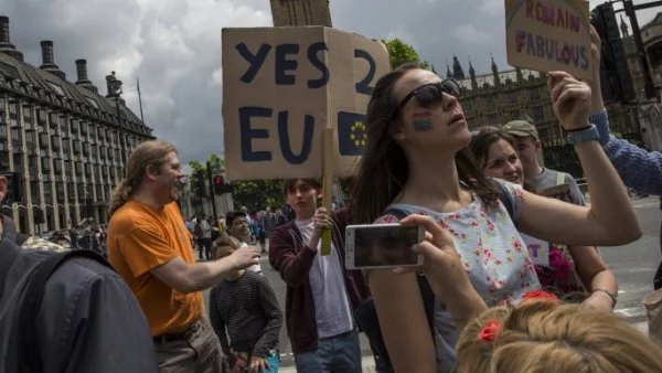 Протести в Лондон срещу Brexit