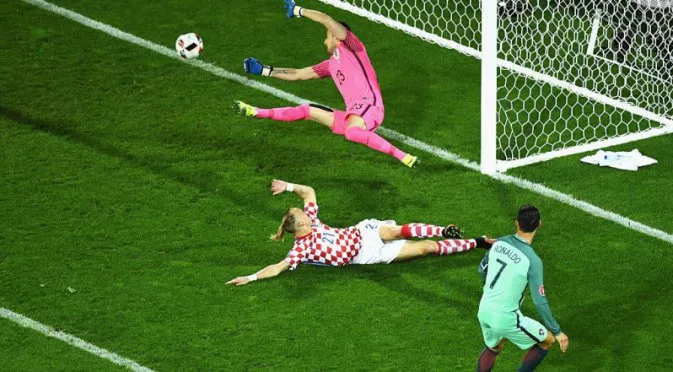 Реакцията на Роналдо-младши най-добре описа мача Хърватия - Португалия