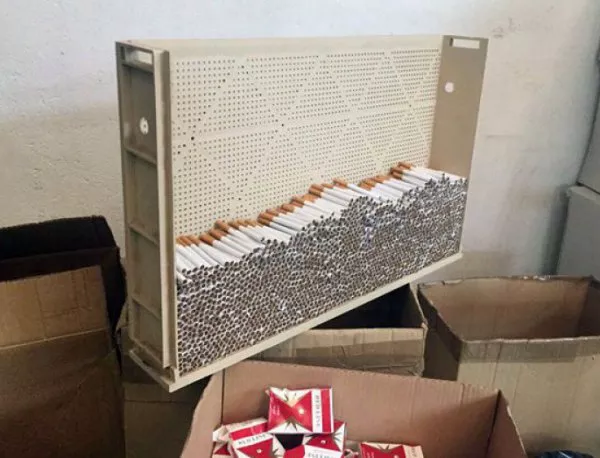 Над 200 хил. къса контрабадни цигари задържаха в Хасково