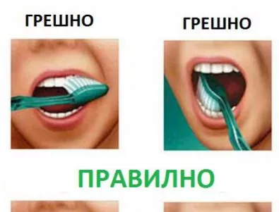 Миете ли зъбите си по правилния начин? 