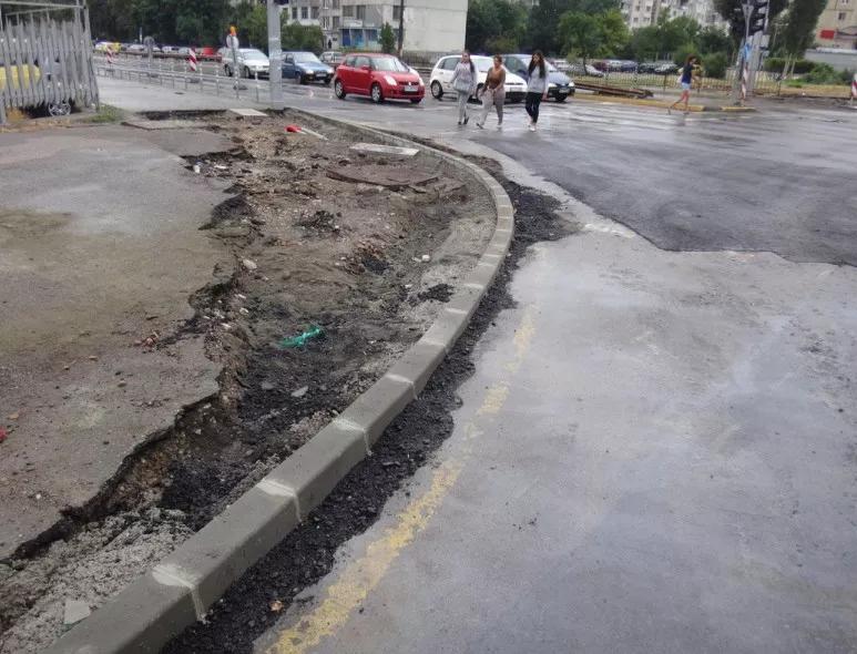 "Спаси София" показа още един некачествен ремонт в центъра на столицата