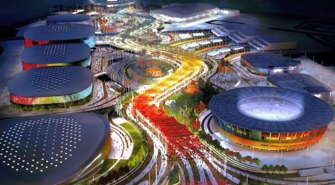 Откриващата церемония на Олимпийските игри в Рио де Женейро 