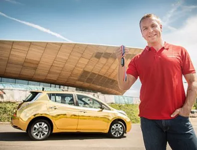 Златен Nissan Leaf за олимпийските шампиони от Великобритания