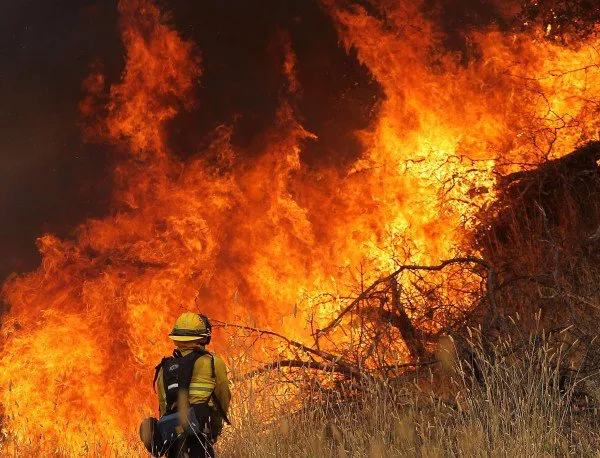 В 8 области има екстремален индекс за опасност от пожари 