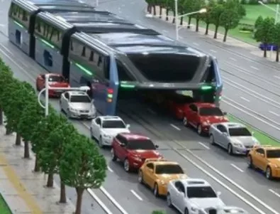 В Китай тестваха автобуса на бъдещето (ВИДЕО)