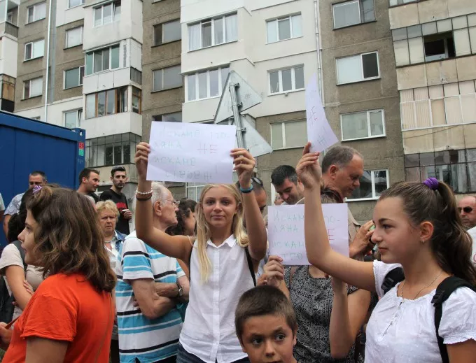 В "Младост" се заканват да завършат строеж, срещу който върви протест