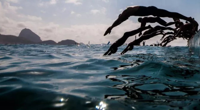Айдарски финишира 15-и на плуването в открити води