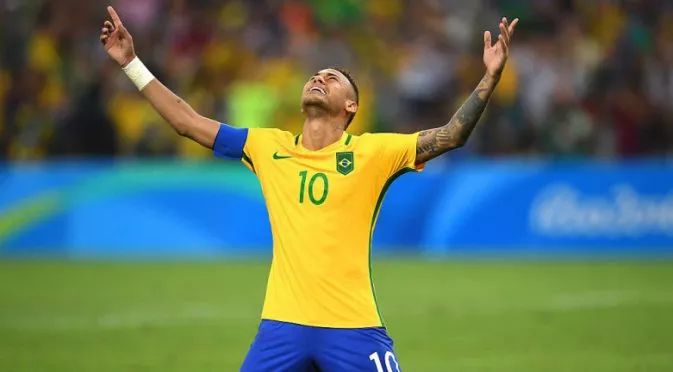 Неймар се разплака, носейки олимпийска титла на Бразилия (ВИДЕО)