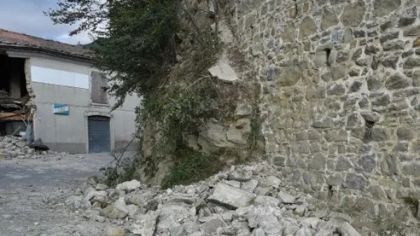 Извънредно положение в районите на земетресението в Италия