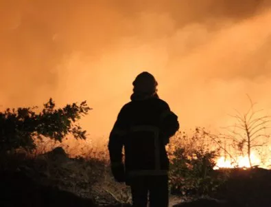 Обявиха бедствено положение в община Гълъбово заради пожари