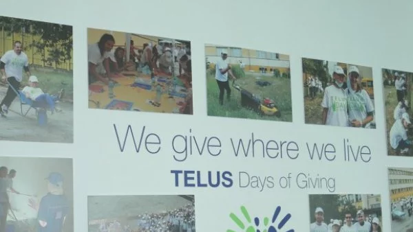 TELUS Ден на подкрепа: Няма човек, който да не се зарадва на усмивката на дете