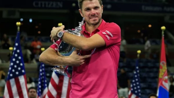 Вавринка е неудържим - взе титлата и на US Open