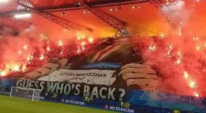 ВИДЕО: Най-великата фенска хореография, правена в Шампионска лига