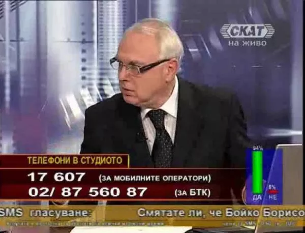 Велизар Енчев атакува парите на телевизия "Скат"