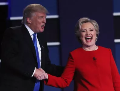 Според аудиторията на CNN Хилари Клинтън спечели първия дебат с Тръмп