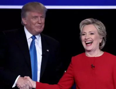 Дебатът между Тръмп и Клинтън е гледан от рекордните 80,9 млн. зрители