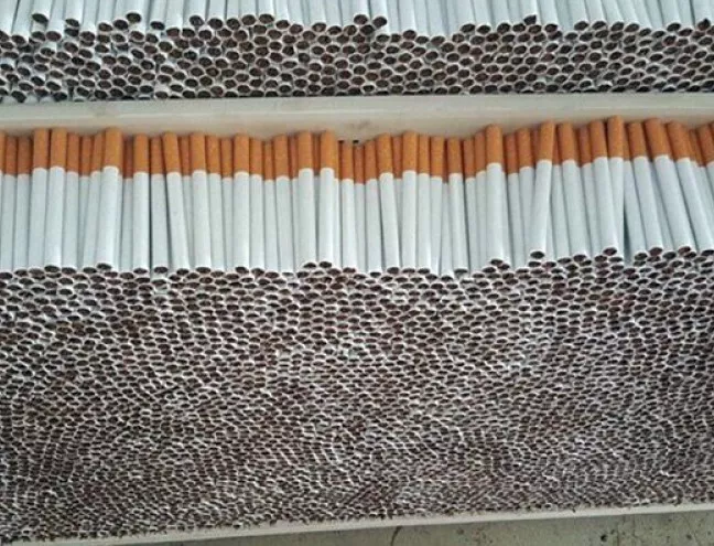 Откриха 600 000 кутии контрабандни цигари в товарен камион 