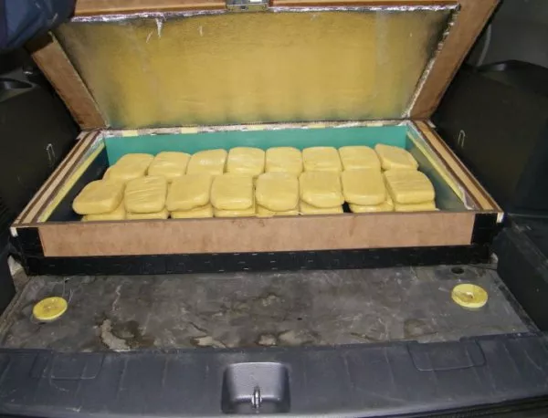 Задържаха 18 кг хероин на ГКПП "Гюешево"