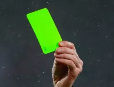 Първият зелен картон в историята на футбола беше показан в Италия