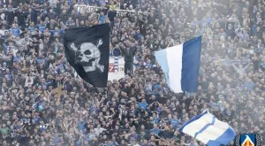 Феновете на Левски събраха над 10 000 лв. в урните по време на мача с Лудогорец