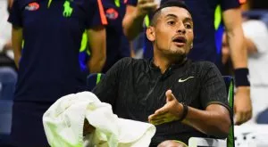 Палячовщините на Кирьос му издействаха изваждане от тениса