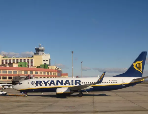 Вижте кои полети от София отменя Ryanair от ноември до март 