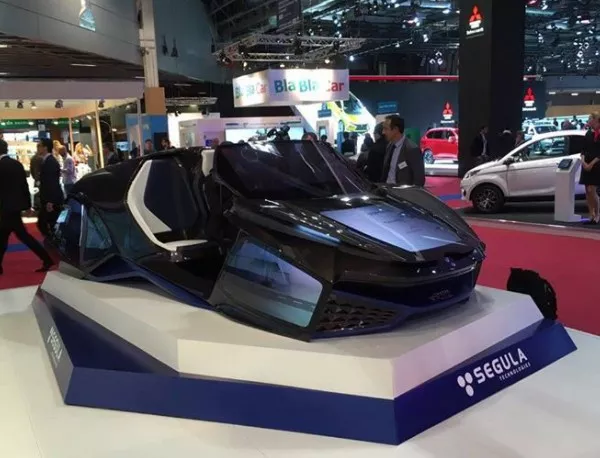 Французи представиха „автомобила на бъдещето”