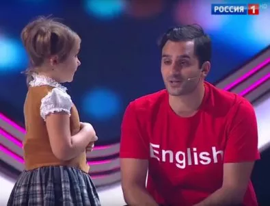 4-годишно руско момиче говори 7 езика! (Видео)