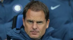 Франк де Бур пое отбор от Висшата лига