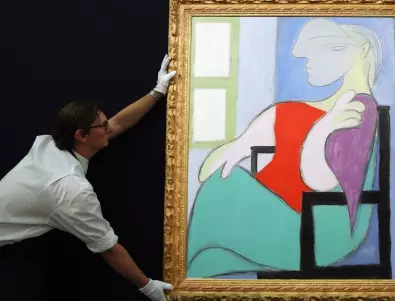 Картина на Пикасо с образа на любовницата му се продаде за 103 млн. долара в Ню Йорк 