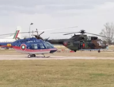Спасени с хеликоптер припомниха историята си днес, на празника на авиобаза Крумово