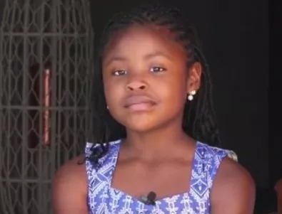 7-годишна писателка дава пример на африканските деца (ВИДЕО)