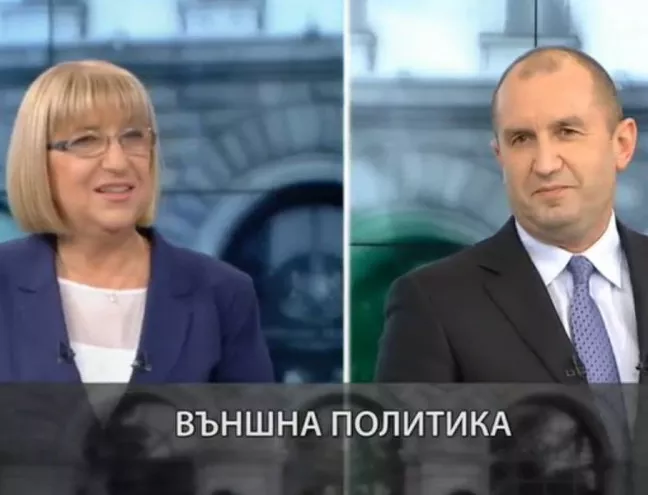 Цачева и Радев се обявиха за проруски и протурски кандидати във финалния дебат