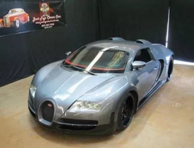 Фалшиво Bugatti Veyron за по-бедни