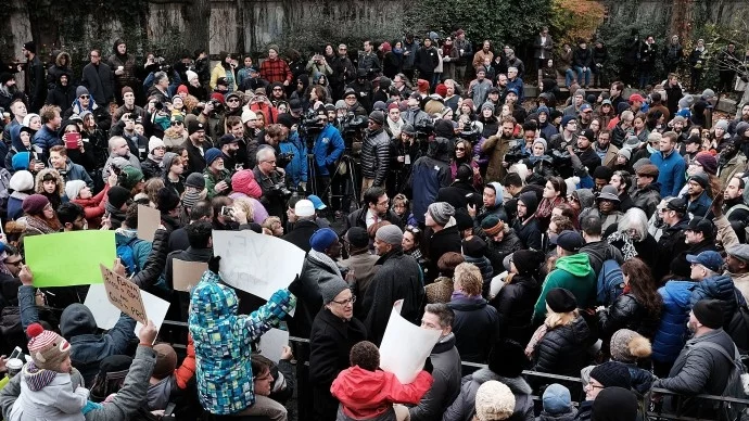 Полицията арестува 217 протестиращи срещу Тръмп