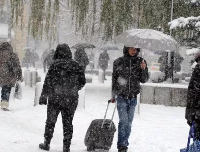 Най-много сняг е натрупал в Ловеч 