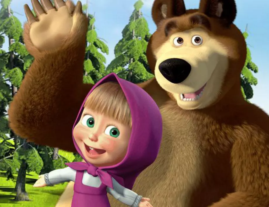 Анимационната поредица "Маша и Мечока" вече е с над 100 милиарда гледания в Youtube