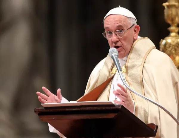 Папа Франциск иска да промени "Отче наш"