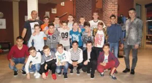 Ераносян подари торта на млади футболни надежди