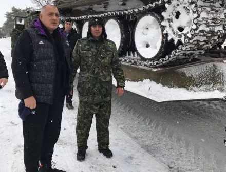 Борисов на магистрала "Тракия": Повече от това не може да се направи, това е природа