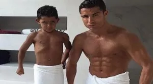 Роналдо: Мечтата ми е Младши да стане футболист като мен