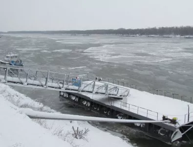 80% ледоход в Дунав при Русе, реката може да замръзне изцяло