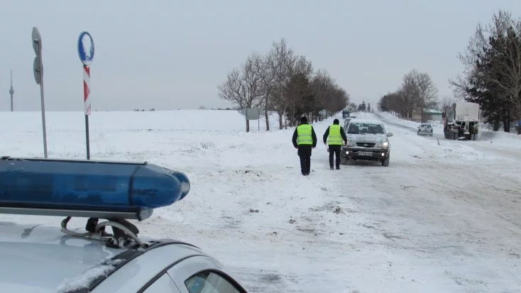 Затворени за МПС над 12 тона са пътищата от Русе за Велико Търново и Разград