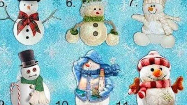 Изберете снежен човек и вижте каква зима ви очаква
