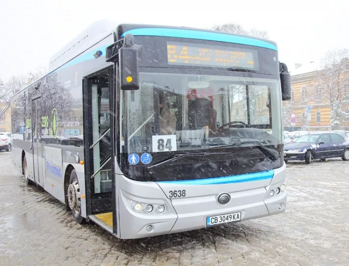 Нов електробус от днес се движи по линия 84 в София