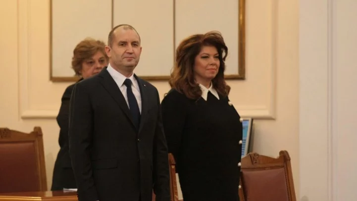 Румен Радев и Илияна Йотова се заклеха