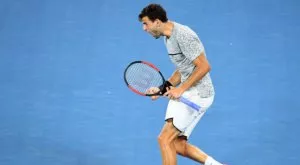 Григор Димитров записа уникален обрат в първия си мач в "Арена Армеец" (ВИДЕО)